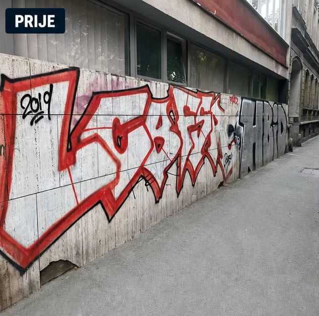 Uklanjanje grafita - Deželićeva